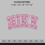 Nike Love pattern v2