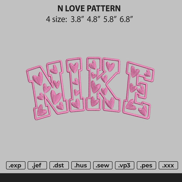 Nike Love pattern v2