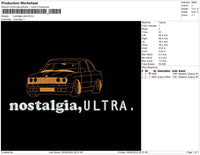 Nostalgia Ultra Embroidery File 5 sizes