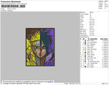 Narutosasuke Embroidery File 4 size