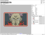Natsu Dragnel Rectangle Embroidery File 4 size