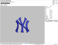 NY Puff Embroidery File 4 size
