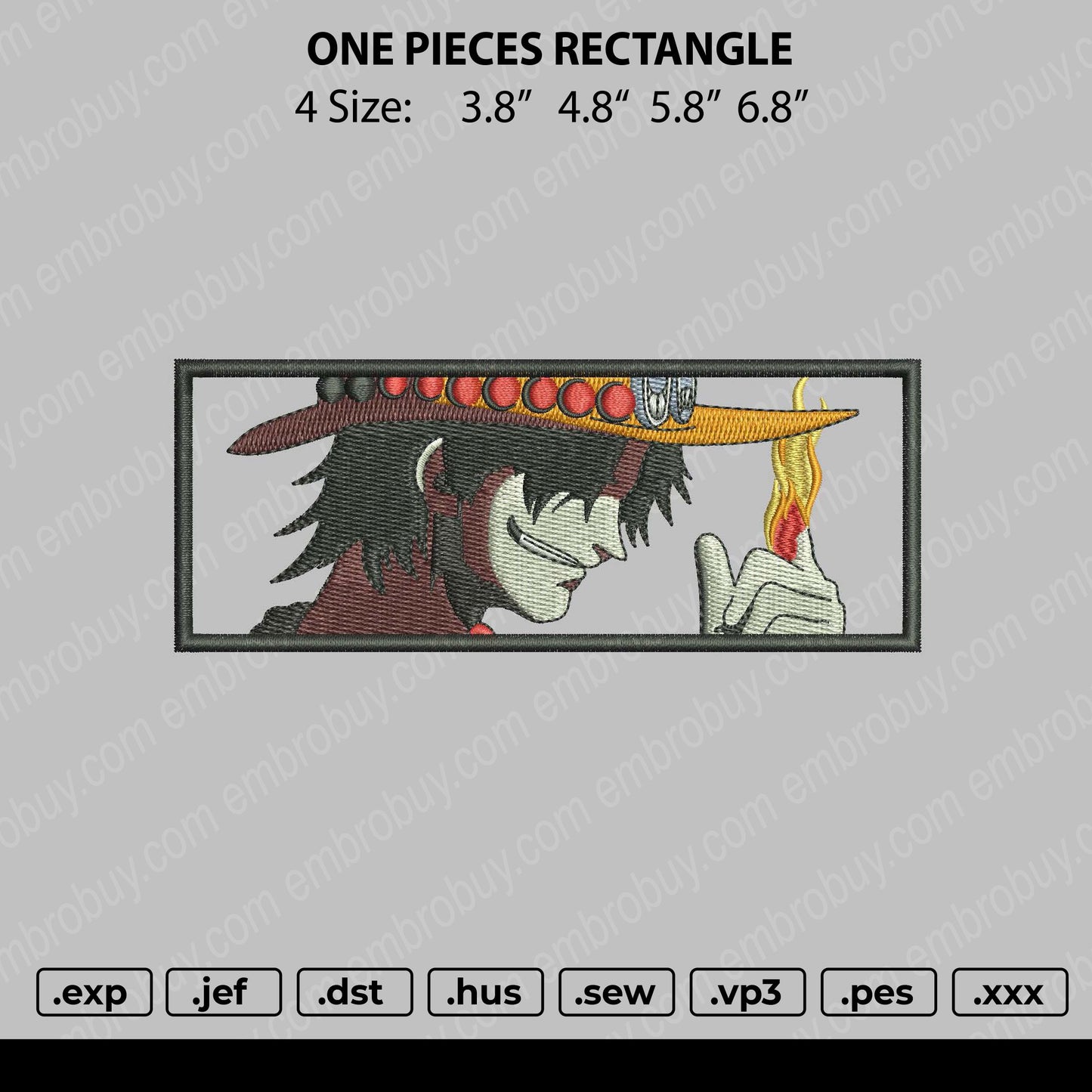 One Pieces Rectangle