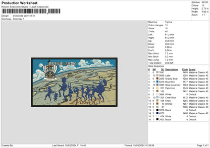 Op Storyrectangle Embroidery File 6 sizes