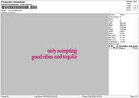 Onlytext 1904 Embroidery File 6 sizes