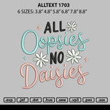 Alltext 1703 Embroidery File 6 sizes