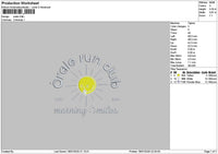 Oraletext Embroidery File 6 sizes