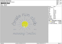 Oraletext Embroidery File 6 sizes