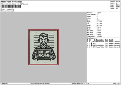 Ricamitext Embroidery 3 Different Files