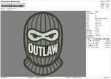 OUTLAW Embroidery & Vector File