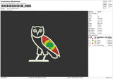 Owl Ovo Orormo Embroidery File 6 sizes