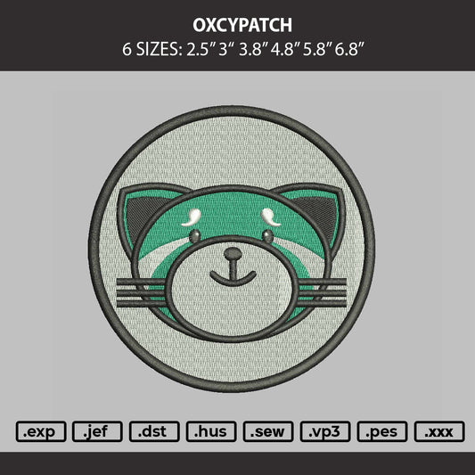 Oxcypatch Embroidery Machine Design File 6 sizes