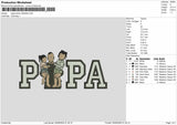 Dad Photo 2505d Embroidery File 6 sizes