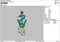 Pctext 01 Embroidery File 6 sizes