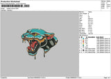 Phanter0909 Embroidery File 6 sizes