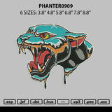 Phanter0909 Embroidery File 6 sizes