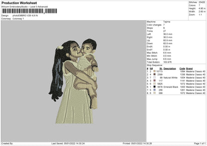 Photoembro V26 Embroidery File 4 size