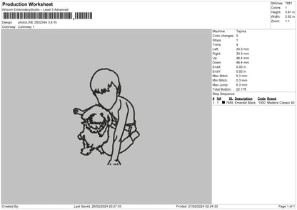 Photoline 2602a Embroidery File 6 sizes