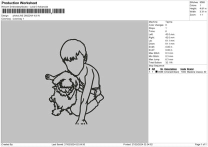 Photoline 2602a Embroidery File 6 sizes