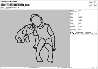photoline 2602b Embroidery File 6 sizes