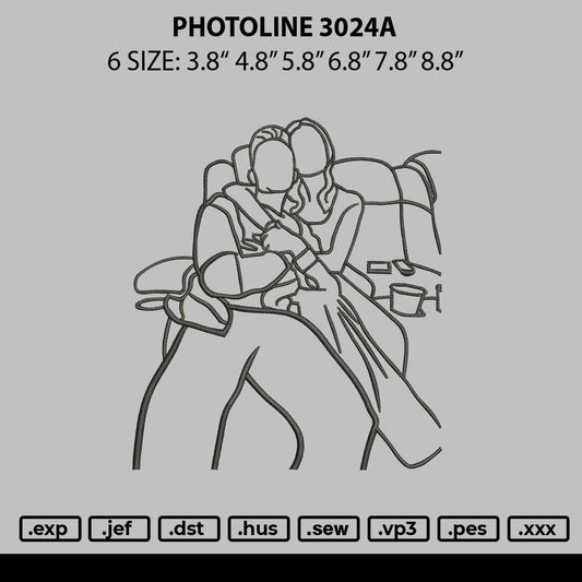 Photoline 3024a Embroidery File 6 sizes