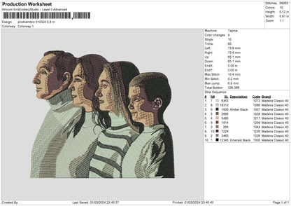 Photoembro 0103 Embroidery File 6 sizes