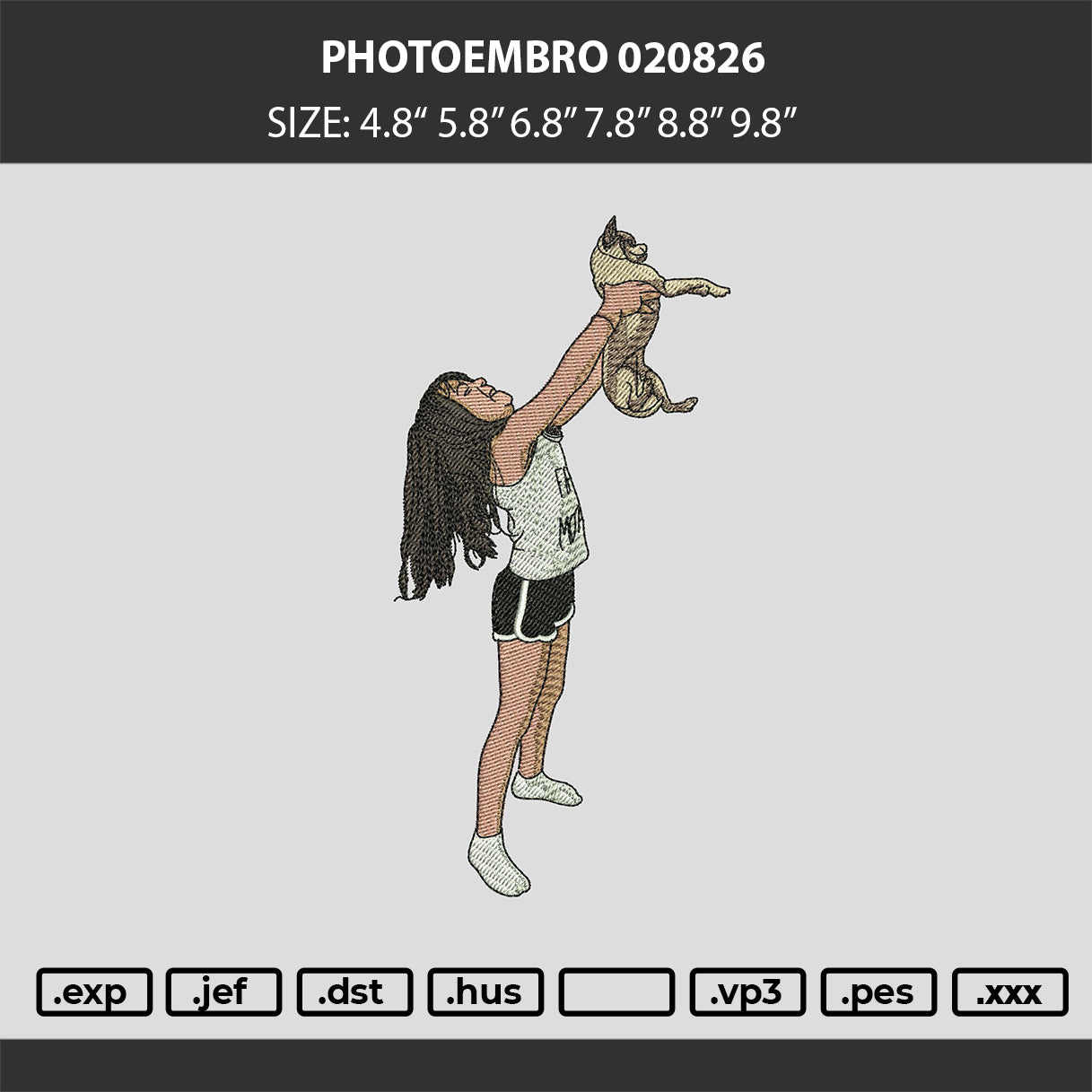 Photoembro 020826 Embroidery Machine Design File