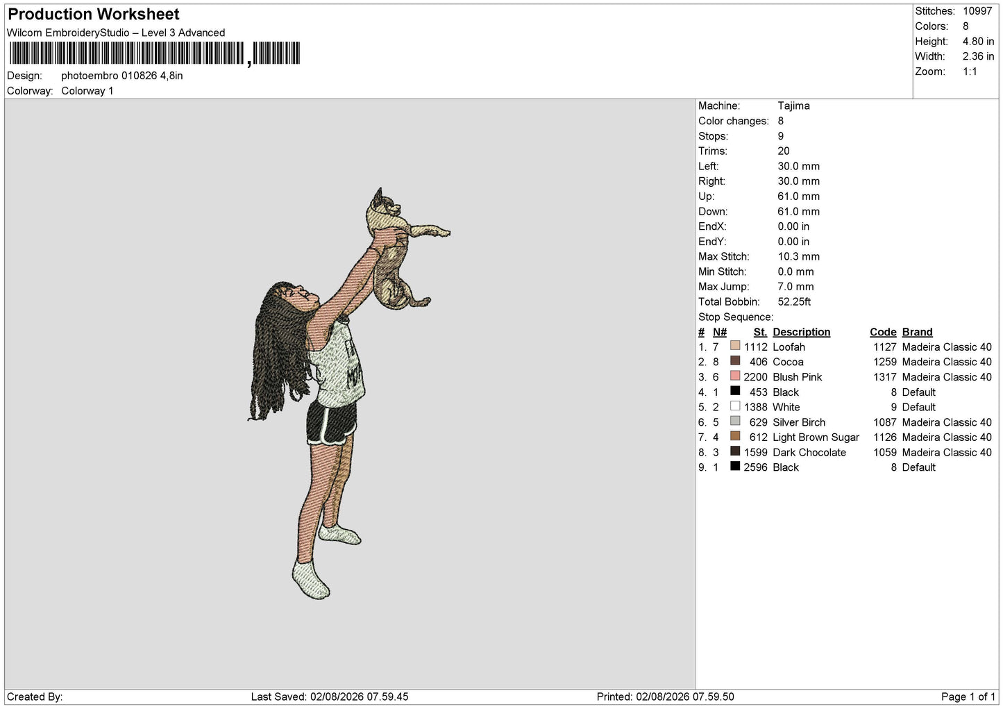 Photoembro 020826 Embroidery Machine Design File