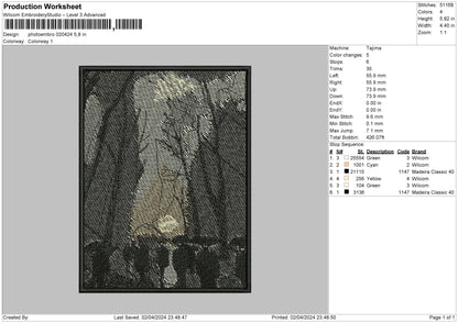 Photoembro 0204 Embroidery File 6 sizes