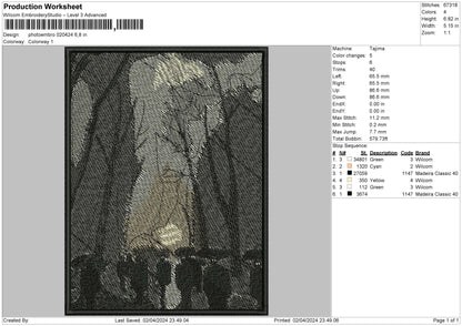 Photoembro 0204 Embroidery File 6 sizes