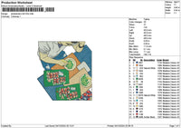 Photoembro 2811 Embroidery File 6 sizes