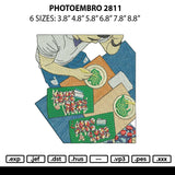 Photoembro 2811 Embroidery File 6 sizes