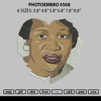 Photoembro 0508 Embroidery File 6 sizes