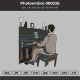 Photoembro 080326 Embroidery File 6 sizes