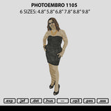 Photoembro 1005 Embroidery File 6 sizes