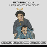 Photoembro 1012b Embroidery File 6 sizes