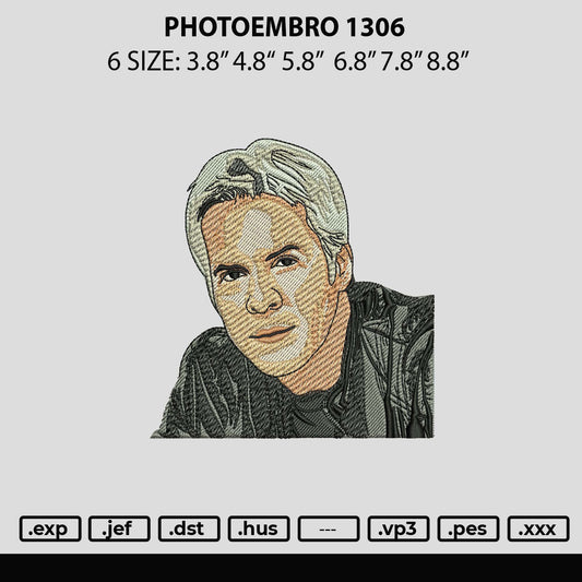 Photoembro 1306 Embroidery File 6 sizes