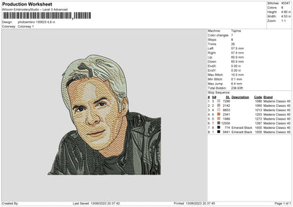 Photoembro 1306 Embroidery File 6 sizes