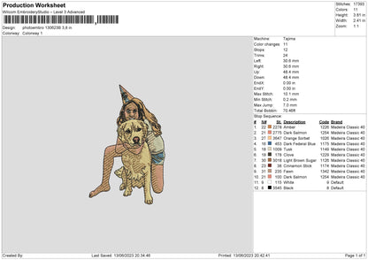 Photoembro 1306b Embroidery File 6 sizes