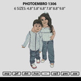 Photoembro 1306 Embroidery File 6 sizes