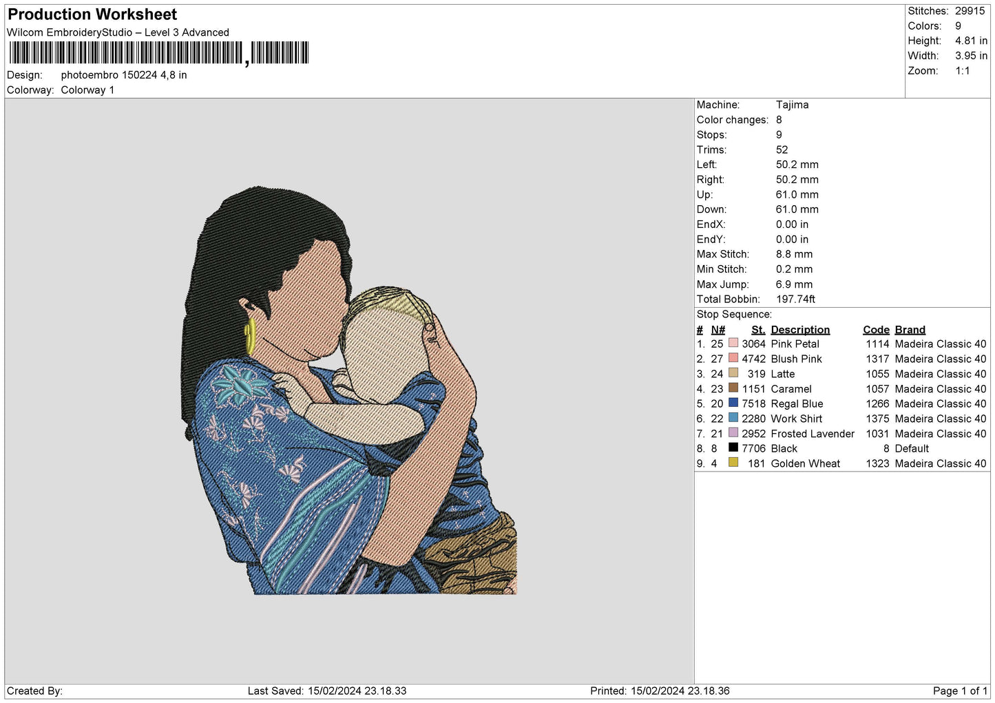 Photoflat 1502 Embroiery File 6 sizes