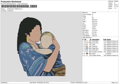 Photoflat 1502 Embroiery File 6 sizes