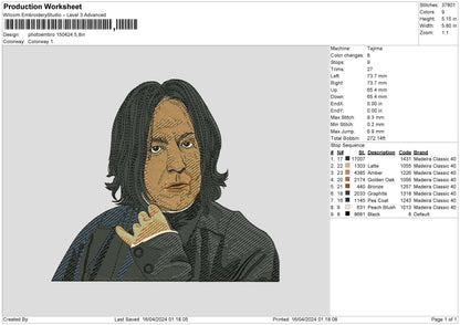 Photoembro 1504 Embroidery File 6 sizes