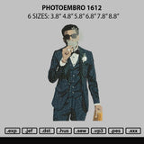 Photoembro 1612 Embroidery File 6 sizes