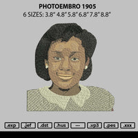Photoembro 1905 Embroidery File 6 sizes