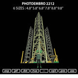 Photoembro 2212 Embroidery File 6 sizes