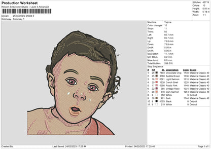 Photoembro 2401b Embroidery File 6 sizes