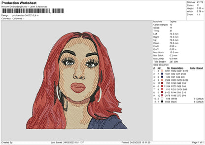 Photoembro 2403 Embroidery File 6 sizes