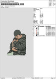 Photoembro 2704 Embroidery File 6 sizes