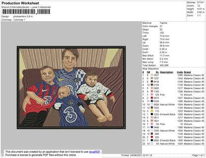 Photoembro Embroidery File 4 ize